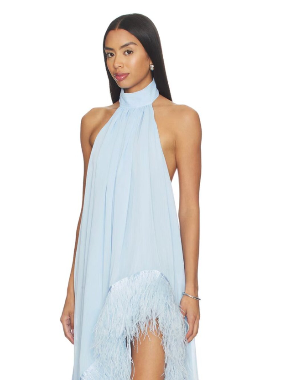 BRONX AND BANCO Madeline Halterneck Gown